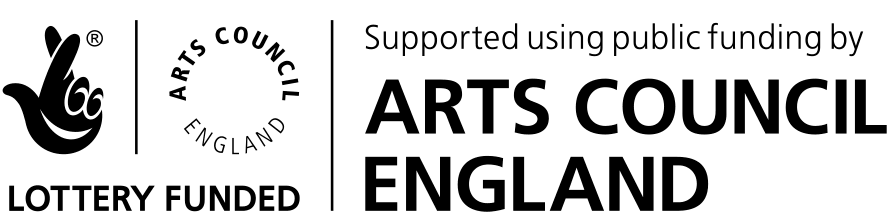 Arts Council England | Lottery Funded | Supported using public funding by Arts Council England